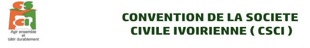 Convention de la Société Civile Ivoirienne